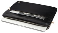 Чехол HAMA Mission Notebook Sleeve 15.6 black/gold