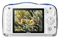 Компактный фотоаппарат Nikon Coolpix W100 желтый