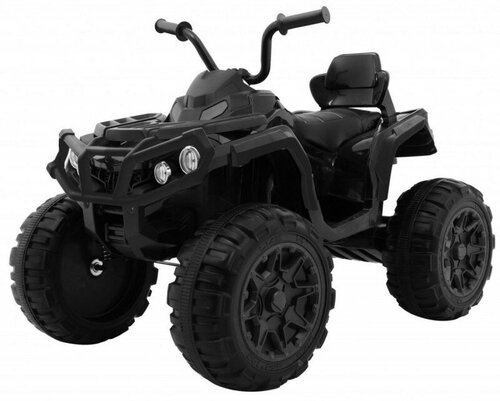 BDM Детский квадроцикл Grizzly ATV 4WD Black 12V с пультом управления - BDM0906-4