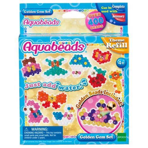 фото Aquabeads Аквамозаика Золотые украшения (31048)