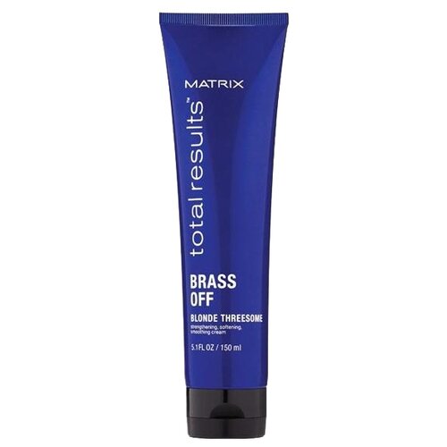 Matrix Total Results Brass Off Крем для глубокого питания и термозащиты осветленных волос, 150 мл  - Купить