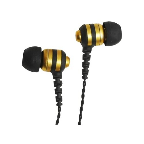 Проводные наушники Fischer Audio Wasp GB, gold/black наушники fischer audio ceramique black