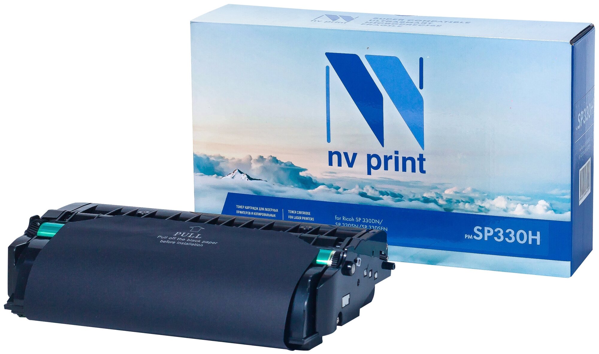 Лазерный картридж NV Print NV-SP330H для для Ricoh SP 330DN, SP 330SN, SP 330SFN (совместимый, чёрный, 7000 стр.)