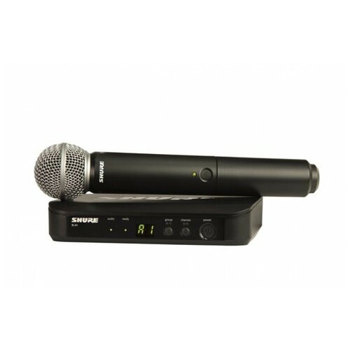 SHURE BLX24EPG58 M17 662-686 MHz радиосистема вокальная капсюлем микрофона PG58 5629700₽