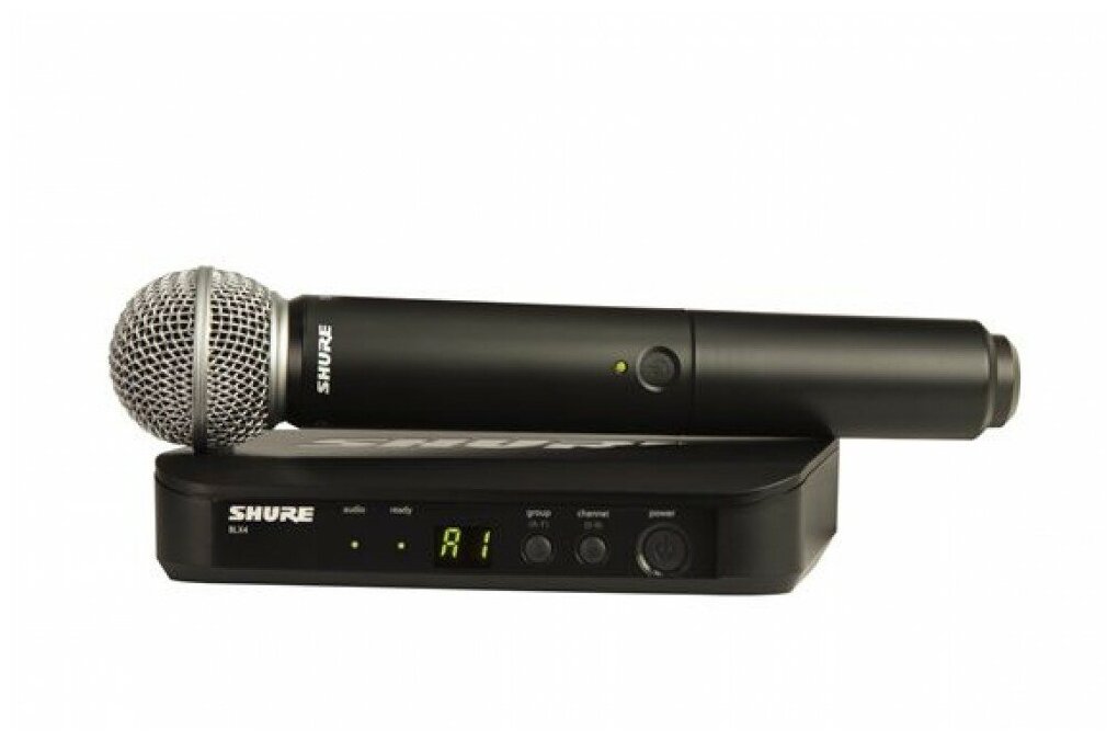 SHURE BLX24E/PG58 M17 662-686 MHz радиосистема вокальная капсюлем микрофона PG58