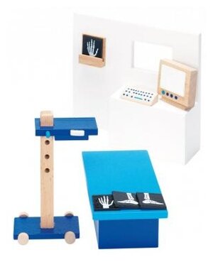 Goki Мебель для кукольной больницы Рентгеновский кабинет (51689)