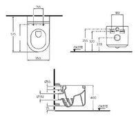 Унитаз Ideal STANDARD Moments K312401