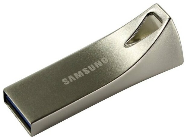 Флешка Samsung 128Gb BAR Plus, USB 3.1, Серый MUF-128BE4/APC - фото №12