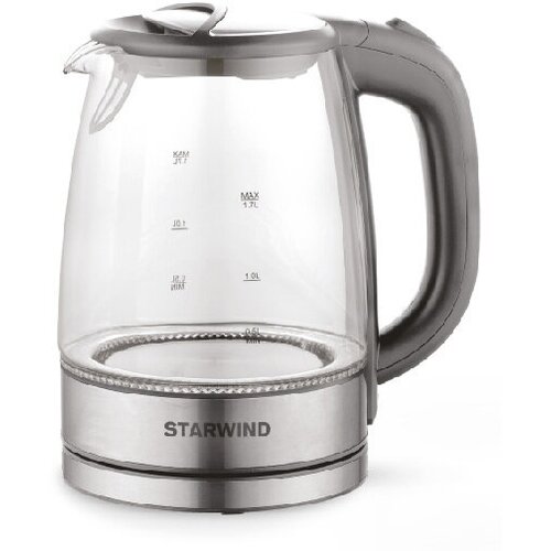 Чайник Starwind SKG2315 (Цвет: Gray/Silver)