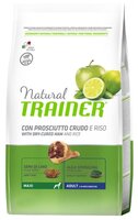 Корм для собак TRAINER (12 кг) Natural Adult Maxi Dry-Cured Ham and rice dry