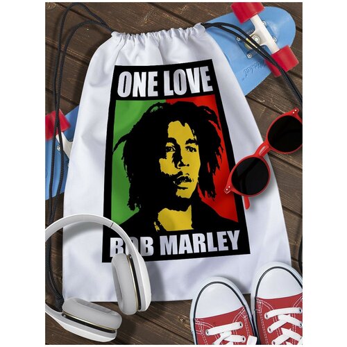 Мешок для сменной обуви Bob Marley - 6 bob marley