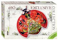 Пазл Step puzzle Exclusive Collection Фигуры Контурный Божья коровка (83505) , элементов: 690 шт.