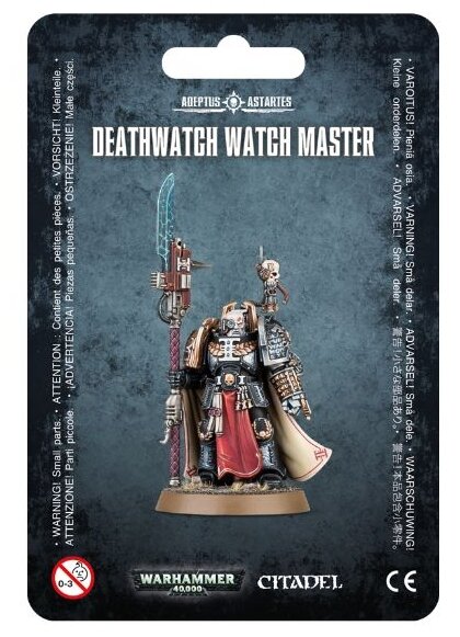 Миниатюры Games Workshop Deathwatch Watch Master, 1 шт.