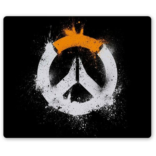 Коврик для мышки прямоугольный Overwatch Logo