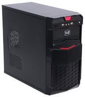 Компьютерный корпус 3Cott 3C-MATX-PU1B Avenger 500W Black