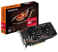 Видеокарта GIGABYTE Radeon RX 580 1340Mhz PCI-E 3.0 4096Mb 7000Mhz 256 bit DVI HDMI HDCP Gaming Reta