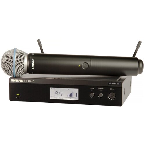 Shure BLX24REB58 M17 Радиосистема вокальная с капсюлем динамического микрофона BETA 58 10226500₽
