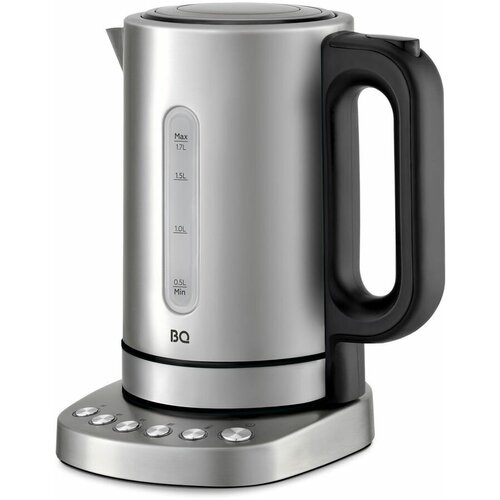 Чайник электрический BQ KT1828SW 2000Вт серебристый и черный 719700₽