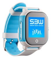 Часы Smart Baby Watch SBW WS бело-голубой