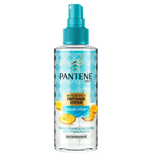 фото Pantene aqua light спрей для