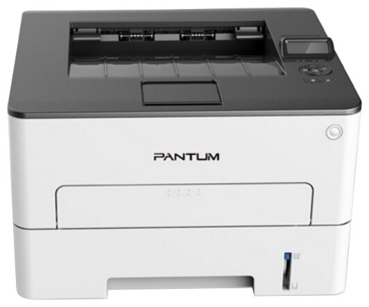 Принтер лазерный Pantum P3300DW серый (A4, 1200dpi, 33ppm, 256Mb, Duplex, WiFi, Lan, USB, стартовый картридж 1500) (P3300DW)