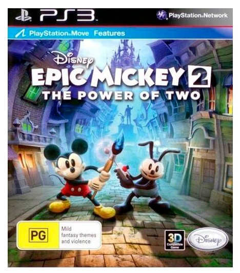 Игра Epic Mickey 2: The Power of Two для PlayStation 3