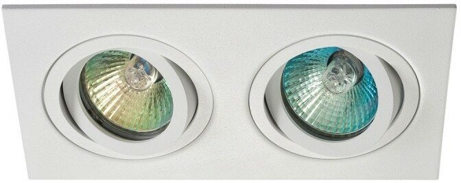 фото Встраиваемый двойной точечный светильник AM Group AM126 WH