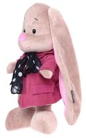 Мягкая игрушка Maxitoys Зайка Лин в розовом пальто 25 см
