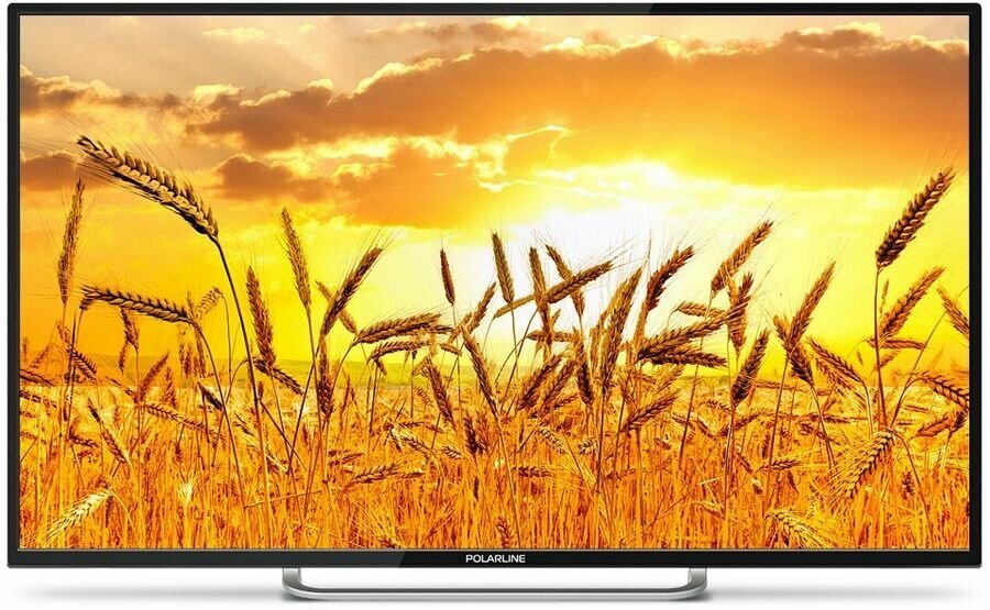 40" Телевизор POLARLINE 40PL11TC-SM, FULL HD, черный, смарт ТВ, Android