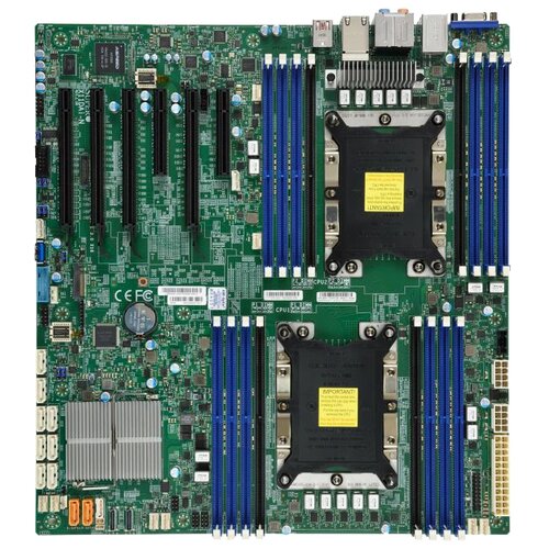 фото Плата материнская supermicro x11dai-n intel® xeon® scalable processors. dual socket p (lga 3647) supported, up to 2tb 3ds ecc rd