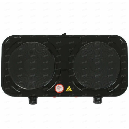 Плитка электрическая 2 конф настольная тэн прям бпланки черн 576500₽