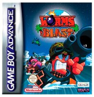 Игра для Game Boy Advance Worms Blast