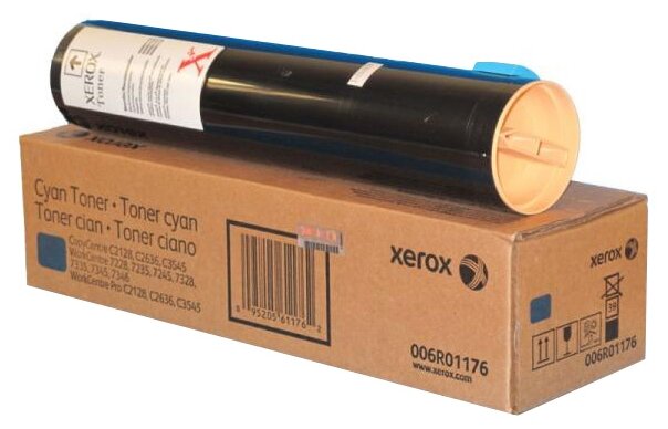 Картридж Xerox WorkCentre 7228/7328/C2128/2636 cyan 16000стр. (006R01176)