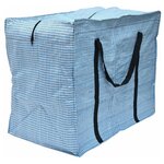 Гигантская хозяйственная сумка баул для переезда 90х66х46см 273л - изображение
