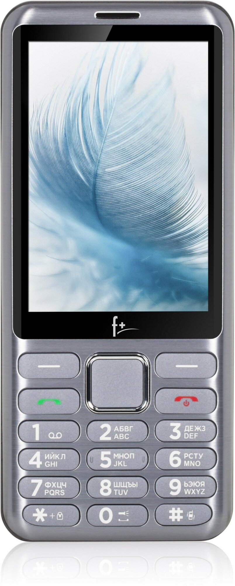 Мобильный телефон F+ S350 светло-серый