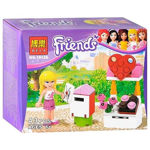 Конструктор Lari (Bela) Friends 10128 Письмо Стефани, 43 дет. конструктор lari bela friend 11198 багги с прицепом стефани 241 дет