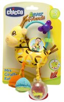 Прорезыватель-погремушка Chicco Mrs. Giraffe Rattle 7157 желтый