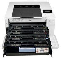 Принтер HP Color LaserJet Pro M254nw белый