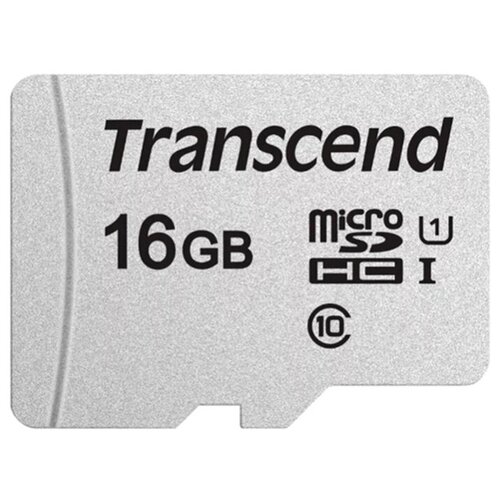 Карта памяти micro SDHC 16Gb Transcend 300S Class 10 UHS-I (TS16GUSD300S)