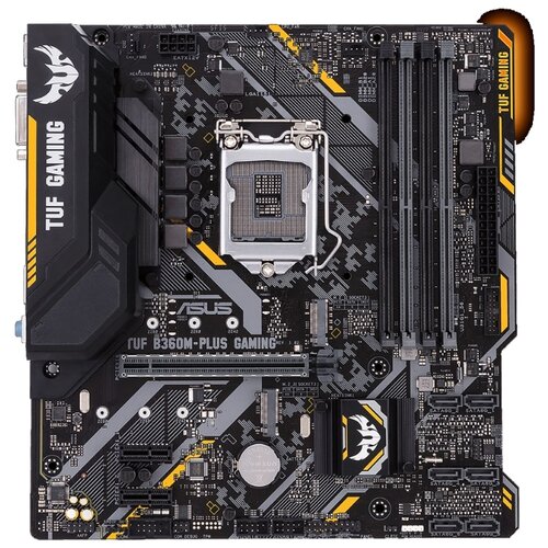 фото Материнская плата asus tuf b360m-plus gaming