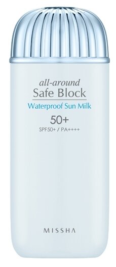 Missha Missha All Around Safe Block молочко солнцезащитное водостойкое Waterproof Sun Milk SPF 50, 70 мл