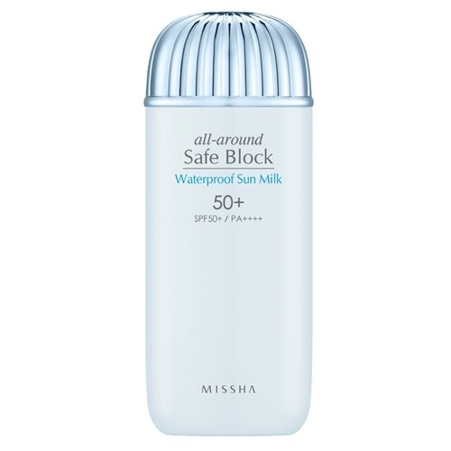 Missha Missha All Around Safe Block молочко солнцезащитное водостойкое Waterproof Sun Milk SPF 50, 70 мл