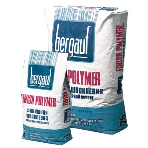 фото Шпатлевка bergauf finish polymer