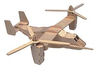 Сборная модель Мир деревянных игрушек Конвертоплан (П038)