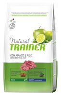 Корм для собак TRAINER (12 кг) Natural Adult Maxi Beef and rice dry