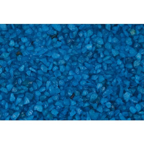 Грунт природный крашеный Синий, 1 кг (2 шт.) грунт природный крашеный млечный путь 1 кг 2 шт