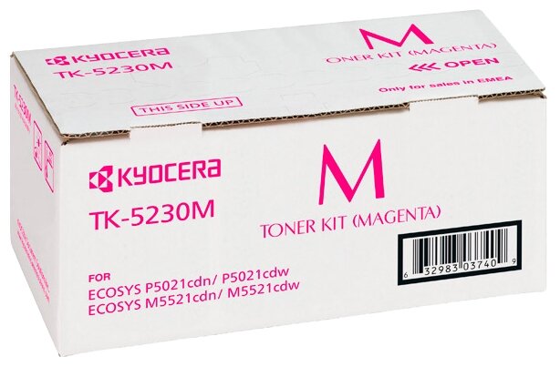 Тонер-картридж Kyocera TK-5230Y 1T02R9ANL0 для M5521cdn/cdw, P5021cdn/cdw, 2,200 страниц