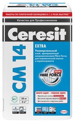 Клей для плитки и камня Ceresit CМ 14 Extra