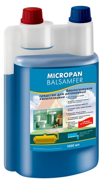 Средство для автономной канализации MICROPAN Balsamfer 1л