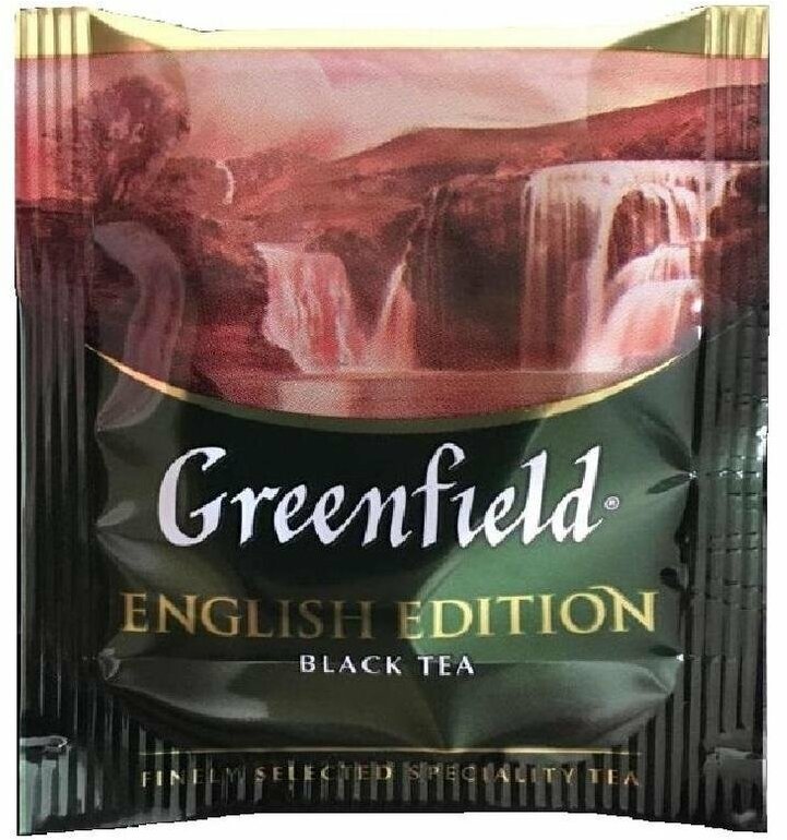 Чай черный Greenfield English Edition 100 пак - фото №17